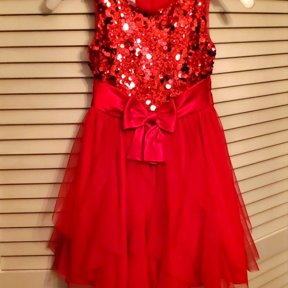 Sold....Red Sequin Dress